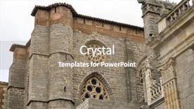  Presentation with christ - Cool new PPT layouts with catholic cult of the spanish backdrop and a coral colored foreground