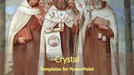  Presentation with israel - Presentation with catholic mary - saint john of the cross background and a tawny brown colored foreground