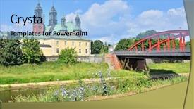  Presentation with paul - PPT theme having catholic parish - archcathedral basilica of st peter background and a light blue colored foreground