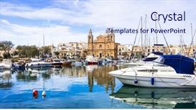  Presentation with malta - Audience pleasing slide deck consisting of catholic parish - landmarks of malta - msida backdrop and a sky blue colored foreground