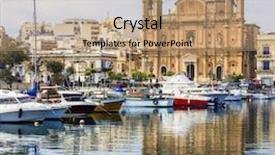  Presentation with malta - Amazing slide deck having catholic parish - landmarks of malta - msida backdrop and a coral colored foreground