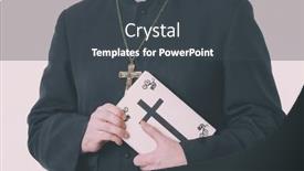  Presentation with holding hands - Amazing slide set having catholic-priest-s-hands-holding backdrop and a dark gray colored foreground