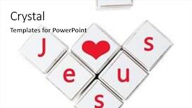  Presentation with jesus love - Colorful PPT theme enhanced with catholic schools - i love jesus text spelled backdrop and a white colored foreground