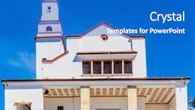  Presentation with colombia - Audience pleasing slide deck consisting of catholicism - baslica santuario del senor de backdrop and a cobalt blue colored foreground
