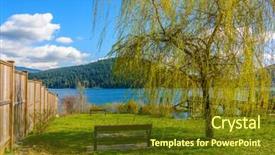  Presentation with vancouver - Slide set consisting of  background and a  colored foreground