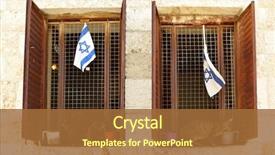  Presentation with cats - Audience pleasing presentation theme consisting of catle - jerusalem's cats backdrop and a red colored foreground