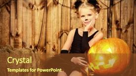  Presentation with cat party - Slide deck enhanced with cats girls - lovely little girl background and a  colored foreground