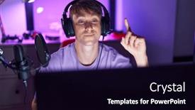  Presentation with video games playing - 