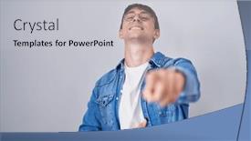  Presentation with shame - Presentation featuring caucasian-blond-man-standing-wearing background and a light gray colored foreground