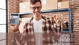  Presentation with business calculator - 