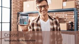  Presentation with business calculator - 