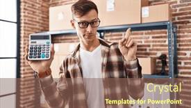  Presentation with business calculator - 