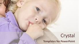  Presentation with pediatrics toddler - Cool new presentation theme with  backdrop and a  colored foreground