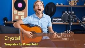  Presentation with music classic - 