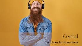  Presentation with person listening - 