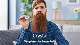  Presentation with attitude - PPT layouts enhanced with caucasian-man-with-long-beard background and a ocean colored foreground