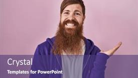  Presentation with hand palm - 