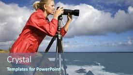  Presentation with maui - Colorful presentation design enhanced with photo of two dice isolated on white background backdrop and a white colored foreground