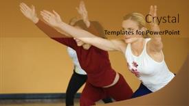  Presentation with females - Slide set with unhealthy habits - strong coffee and a smoking cigarette background and a light gray colored foreground