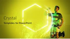  Presentation with hexagon - 