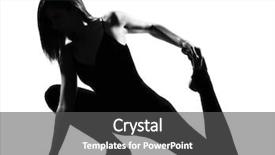  Presentation with tall - Amazing presentation having caucasian tall woman ballet dance backdrop and a  colored foreground