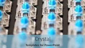  Presentation with mechanical - Presentation theme enhanced with caucasian-technician-repairing-a-mechanical background and a light blue colored foreground