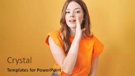  Presentation with talk - 