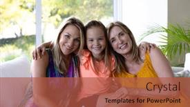  Presentation with long hair - PPT theme enhanced with caucasian-woman-with-long-blonde background and a red colored foreground