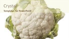  Presentation with cauliflower - 