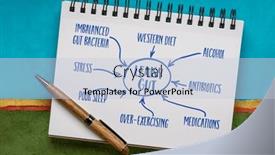  Presentation with gut - PPT theme enhanced with causes-of-leaky-gut-syndrome background and a lemonade colored foreground