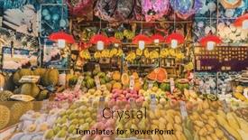  Presentation with tropical fruit - 