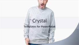  Presentation with for gender and age - PPT layouts featuring cautious - handsome middle age senior man background and a  colored foreground