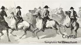  Presentation with corporation - Slide deck enhanced with limoges to prince napoleon background and a  colored foreground