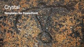  Presentation with petroglyphs - Colorful presentation theme enhanced with cave art - amazing 1700 year old ancient backdrop and a  colored foreground