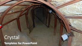  Presentation with russian historical - PPT theme with cave-monastery-of-st-antony background and a dark gray colored foreground