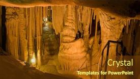  Presentation with cave - Cool new presentation theme with cave backdrop and a tawny brown colored foreground