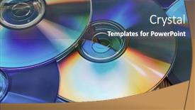  Presentation with shiny - Slide deck enhanced with cd-copmact-discs background and a ocean colored foreground