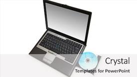  Presentation with history earth globe isolated white - Cool new presentation theme with cd rom drives - laptop and cd-drive isolated backdrop and a light gray colored foreground