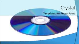  Presentation with cdr - Colorful PPT layouts enhanced with cdr - blue dvd isolated backdrop and a arctic colored foreground