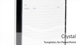  Presentation with cdr - Cool new slide set with cdr - cd case isolated backdrop and a white colored foreground