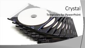  Presentation with cuban cigars in boxes - Slides with cdr - disk cd in boxes background and a white colored foreground