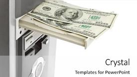  Presentation with computer evolution - PPT theme enhanced with cdrom - money and computer isolated background and a  colored foreground