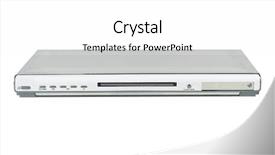  Presentation with silver - Colorful PPT layouts enhanced with cdrom - slim silver single dvd player backdrop and a white colored foreground