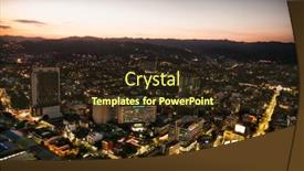  Presentation with metropolitan - Slide set consisting of cebu-city-philippines-march-25 background and a tawny brown colored foreground