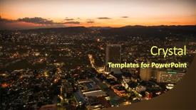  Presentation with metropolitan - Colorful slide set enhanced with cebu-philippines-march-25-2016 backdrop and a wine colored foreground