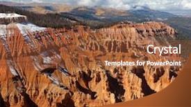  Presentation with cedar - Amazing theme having cedar breaks in autumn season backdrop and a tawny brown colored foreground