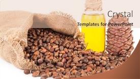  Presentation with cedar - Slides enhanced with cedar-oil-and-nuts background and a lemonade colored foreground