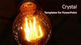  Presentation with lamps - Colorful PPT layouts enhanced with ceiling lamps on dark background backdrop and a wine colored foreground