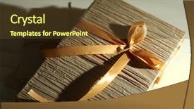  Presentation with adult coloring book - Beautiful PPT theme featuring celebation teacher day - book wrapped with color ribbon backdrop and a  colored foreground