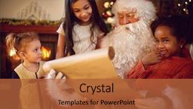  Presentation with multi ethnic group - Presentation theme having celebrate carefull - group of little multi ethnic background and a red colored foreground